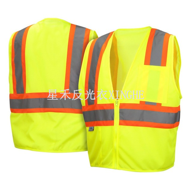 Hi-Vis niet-FR zelfdovend veiligheidsvest