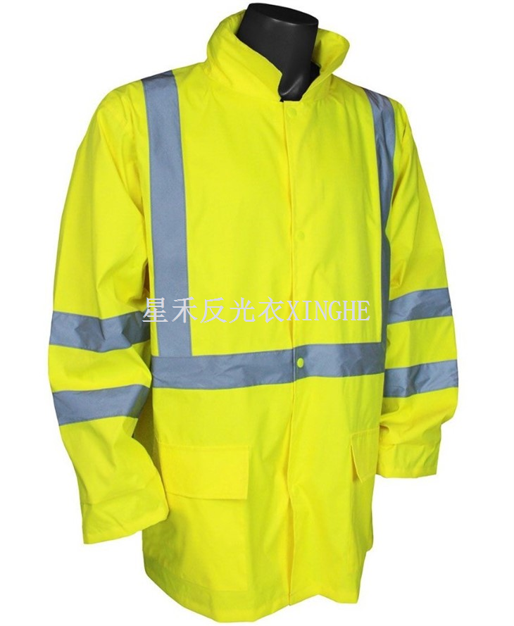 Hi Viz lichtgewicht regenjack