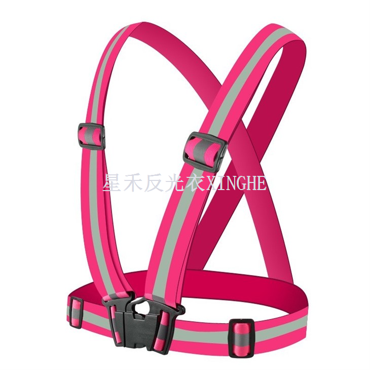 Reflective Safety Vest Running Gear - Reflective Vest Straps, Reflective Belt,