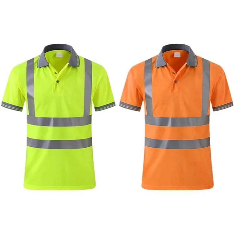 Reflecterend veiligheidspoloshirt
