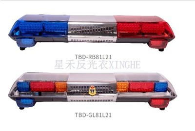 Driekleurige waarschuwingslichten voor lange rijen