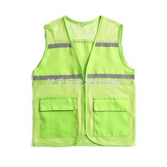 Hi Vis groene veiligheidsvesten