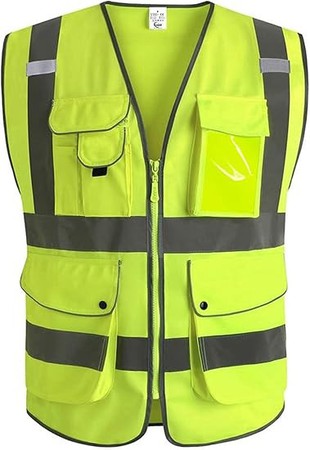 Reflecterend vest van de commandant